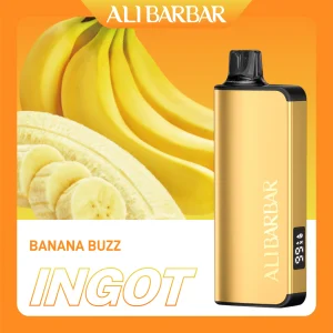 Alibarbar Ingot Banana Buzz 9000 Puffs