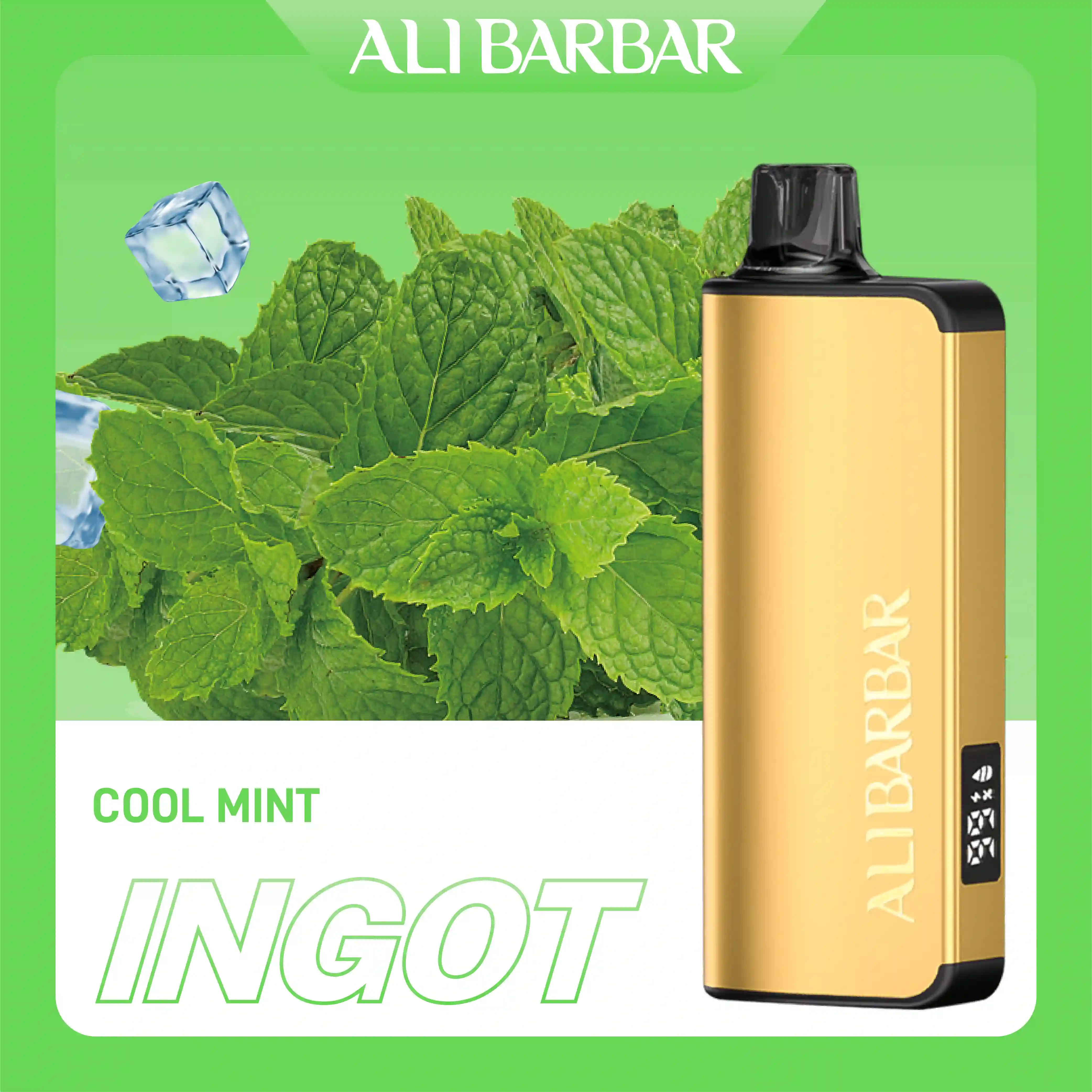 Alibarbar Ingot Cool Mint 9000 Puffs